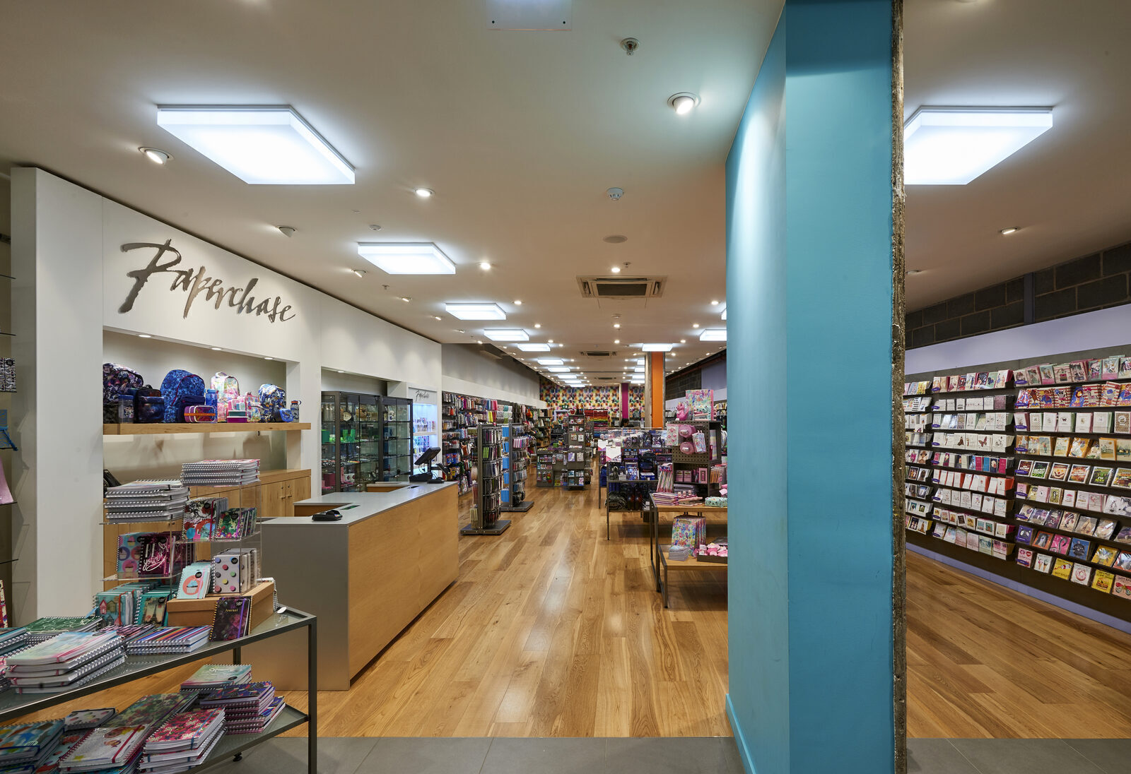 Paperchase Birmingham Grand Central detail